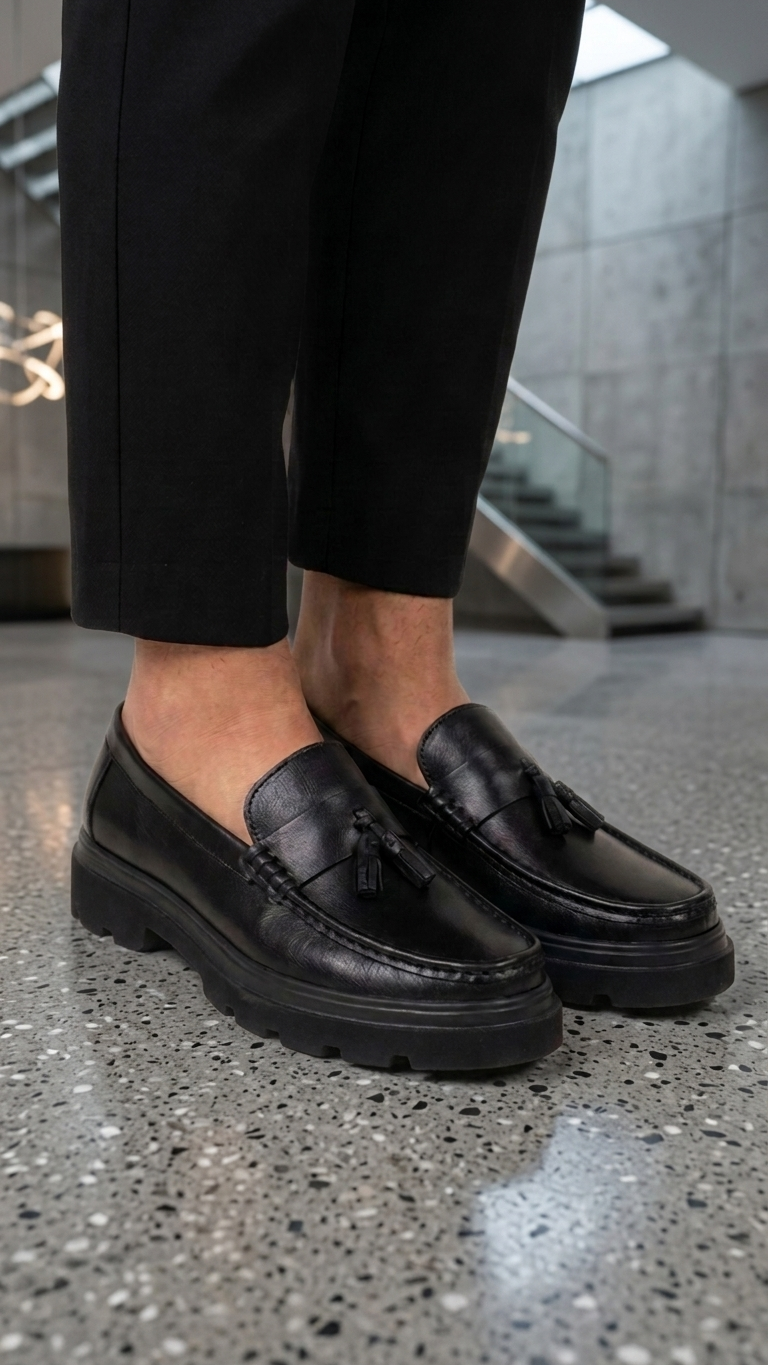 Mocasín Génova 8659C Negro